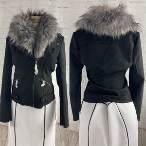 coalition LA womens faux fur jacket